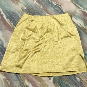 Pacsun L.A hearts silk skirt